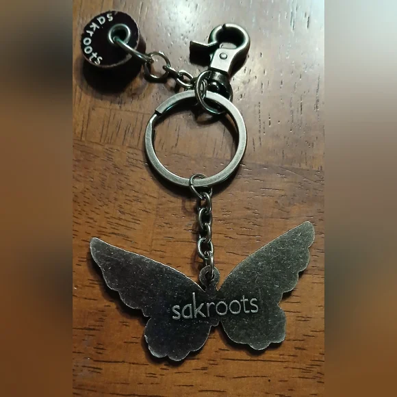 Colorful Butterfly Keychain - Picture 2 of 2